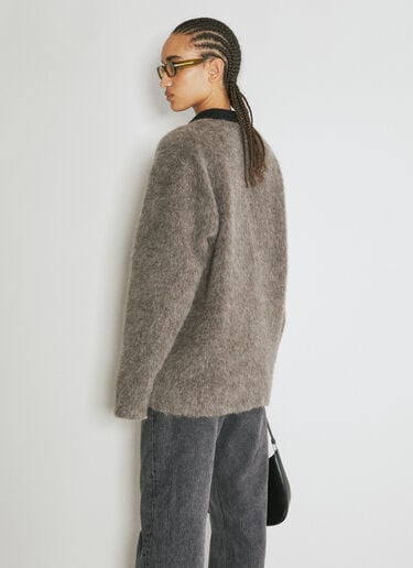 Fuzzy Cardigan Our Legacy Fuzzy Cardigan Grey our0254008