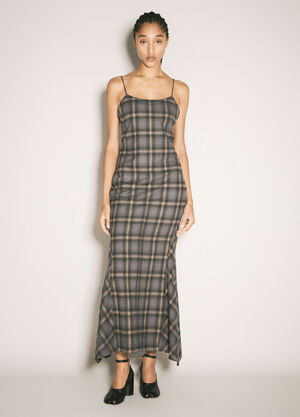 Our Legacy Naiad Maxi Dress Grey our0258013