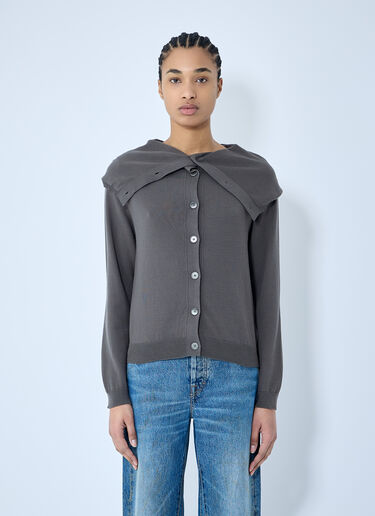 Our Legacy Open Cardigan Grey our0260012
