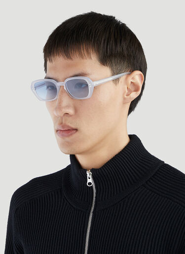 Our Legacy Earth Sunglasses White our0352014