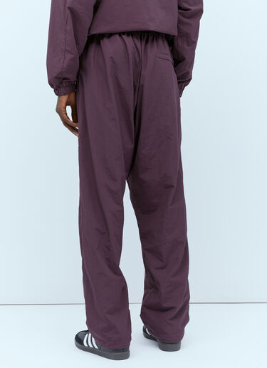 Patta 로고 자수 트랙 팬츠 블랙 pat0154015