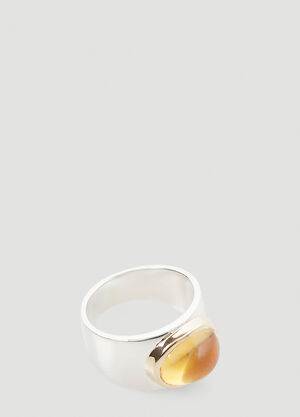 Pearls Before Swine Citrine Ring Silver pbs0346001