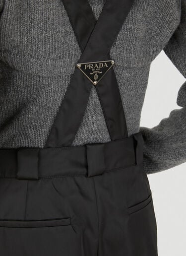 Prada Re-Nylon 스키 팬츠 블랙 pra0252013