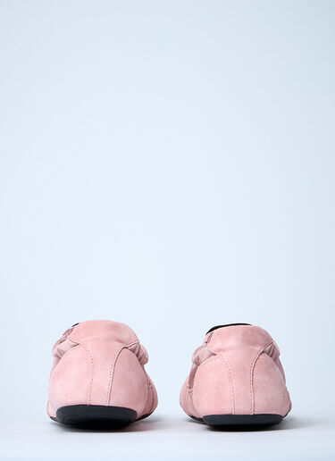 Prada Collapse Re-Nylon And Suede Sneakers Pink pra0262007