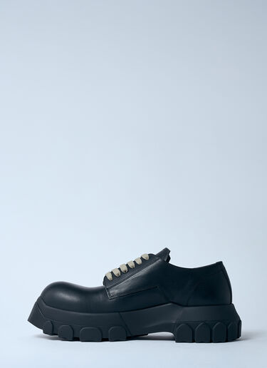 Rick Owens Bozo Tractor 系带鞋  黑色 ric0159053