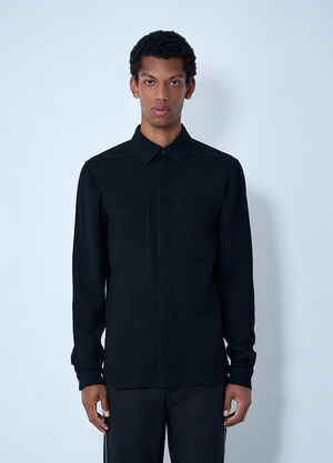 Rick Owens Work Shirt Black ric0161003