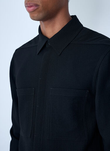 Rick Owens Work Shirt Black ric0161003