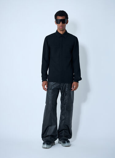 Rick Owens Double Cargo Jeans Black ric0161009
