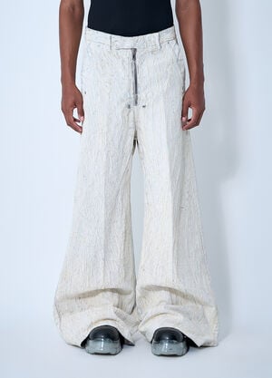 Rick Owens Wide Bela Pants White ric0161013