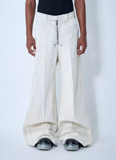 Wide Bela Pants Rick Owens Wide Bela Pants White ric0161013