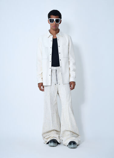 Rick Owens Wide Bela Pants White ric0161013