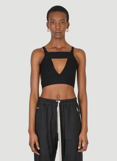 Sling Cut-Out Top Rick Owens Sling Cut-Out Top Black ric0247047
