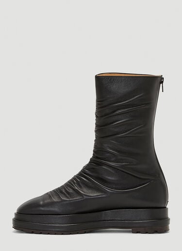 Platform Wrinkle Boots Reike Nen Platform Wrinkle Boots Black rkn0243002