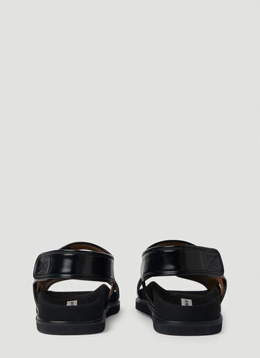 Piping Velcro Mould Sandals Reike Nen Piping Velcro Mould Sandals Black rkn0251004