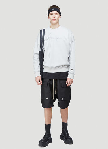 Pullover Sweatshirt Rick Owens X Champion Pullover Sweatshirt Brown roc0144005