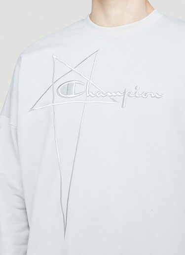 Pullover Sweatshirt Rick Owens X Champion Pullover Sweatshirt Brown roc0144005