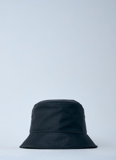 Logo Motif Bucket Hat Rick Owens x Champion Logo Motif Bucket Hat Black roc0161008