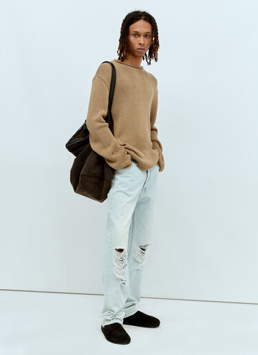 Anteo Knit Sweater The Row Anteo Knit Sweater Brown row0156006