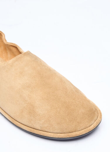 Canal Slip On Shoes The Row Canal Slip On Shoes Camel row0156022