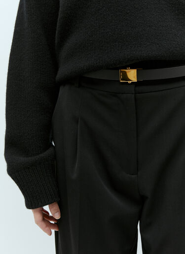 The Row Brian Belt Black row0253044