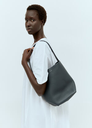 The Row Medium N/S Park Tote Bag Navy row0256046