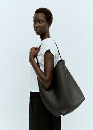 The Row Large N/S Park Tote Bag Black row0256057