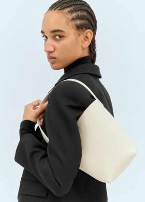 The Row Small N/S Park Tote Bag Cream row0258035