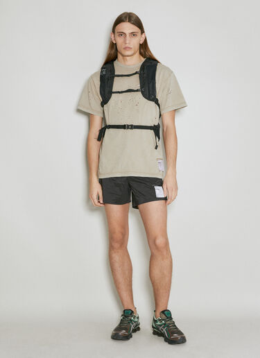 Satisfy MothTech™ 티셔츠 브라운 sat0155013