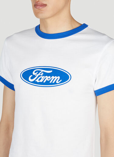 Sky High Farm Workwear Quil Lemons Farm T-Shirt White skh0352018