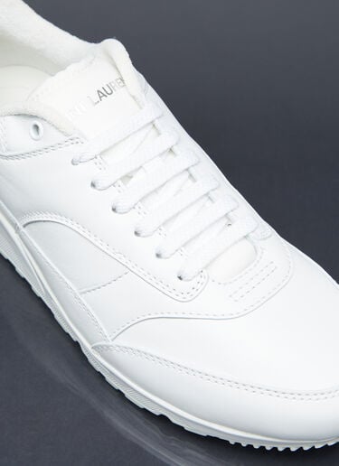 Saint Laurent Bump Leather Sneakers White sla0154033