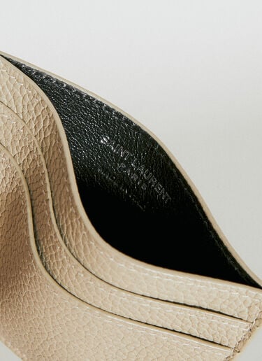 Saint Laurent 小型 Cassandre 卡夹 米色 sla0154053