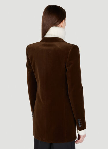 싱글 브레스트 재킷 Saint Laurent 싱글 브레스트 재킷 블랙 sla0247008