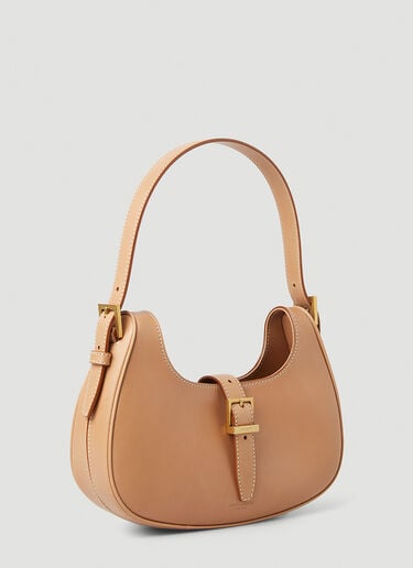 Saint Laurent Le Fermoir Hobo 单肩包 棕 sla0247153