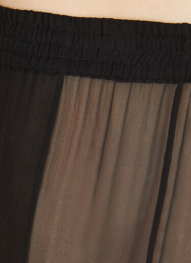 Sheer Pants Saint Laurent Sheer Pants Black sla0250006