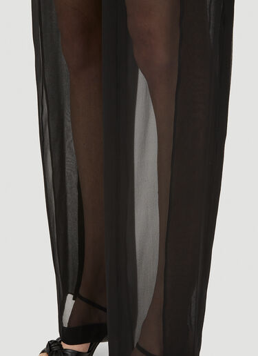 Sheer Pants Saint Laurent Sheer Pants Black sla0250006