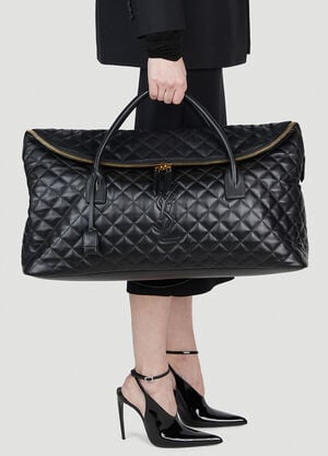 Saint Laurent Quilted Duffle Bag Black sla0251141