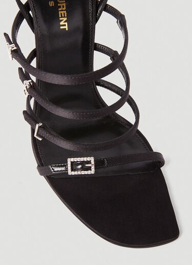 Jerry 高跟凉鞋 Saint Laurent Jerry 高跟凉鞋 黑色 sla0252040