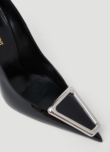 Saint Laurent Patent Leather Pumps Black sla0253079