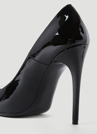 Patent Leather Pumps Saint Laurent Patent Leather Pumps Black sla0253079