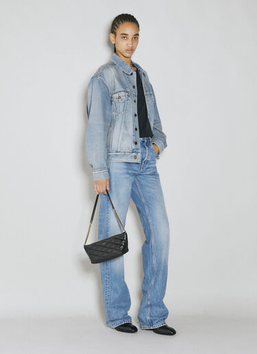 ミニ・キルティング レザーショルダーバッグ Saint Laurent ミニ・キルティング レザーショルダーバッグ ブラック sla0253143