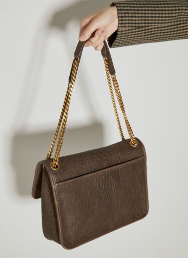 미디엄 니키 숄더백 Saint Laurent 미디엄 니키 숄더백 다크 브라운 sla0254118