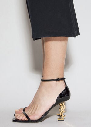 Saint Laurent Opyum Heeled Sandals Black sla0255040