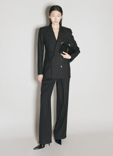엔벨로프 플랩 파우치 Saint Laurent 엔벨로프 플랩 파우치 블랙 sla0255109