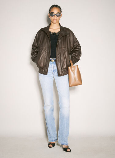 Le 37 가죽 숄더백 Saint Laurent Le 37 가죽 숄더백 레드 sla0257087