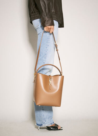 Le 37 가죽 숄더백 Saint Laurent Le 37 가죽 숄더백 레드 sla0257087