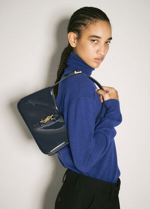 Saint Laurent Le 5 à 7 Hobo Shoulder Bag Blue sla0258026