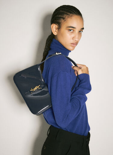 Saint Laurent Le 5 à 7 Hobo Shoulder Bag Blue sla0258026