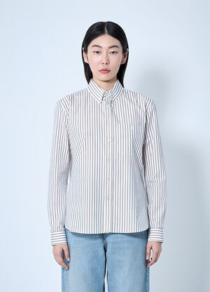 Saint Laurent Cassandre Shirt Beige sla0259004
