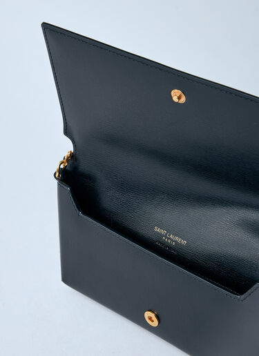 Saint Laurent Cassandre 链式手机壳  黑色 sla0259082