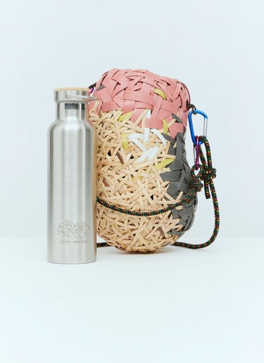 Woven Water Bottle Holder Set Space Available Woven Water Bottle Holder Set Pink spa0354001